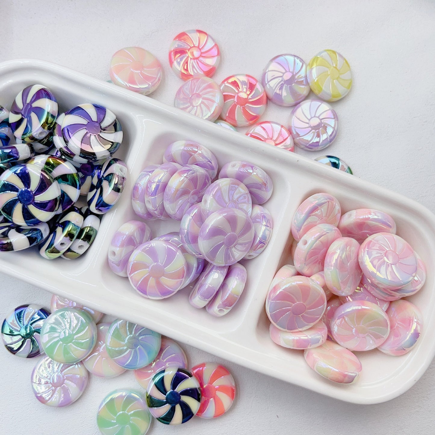 23MM high quality Alpine Candy DIY beads