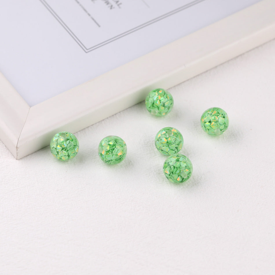 16MM interior colored sequin beads DIY accessories