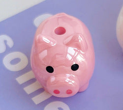 DIY beads Piglet lamb dog small animal acrylic accessories