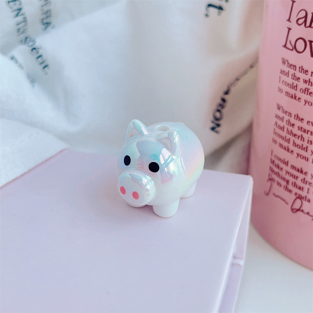 DIY beads Piglet lamb dog small animal acrylic accessories