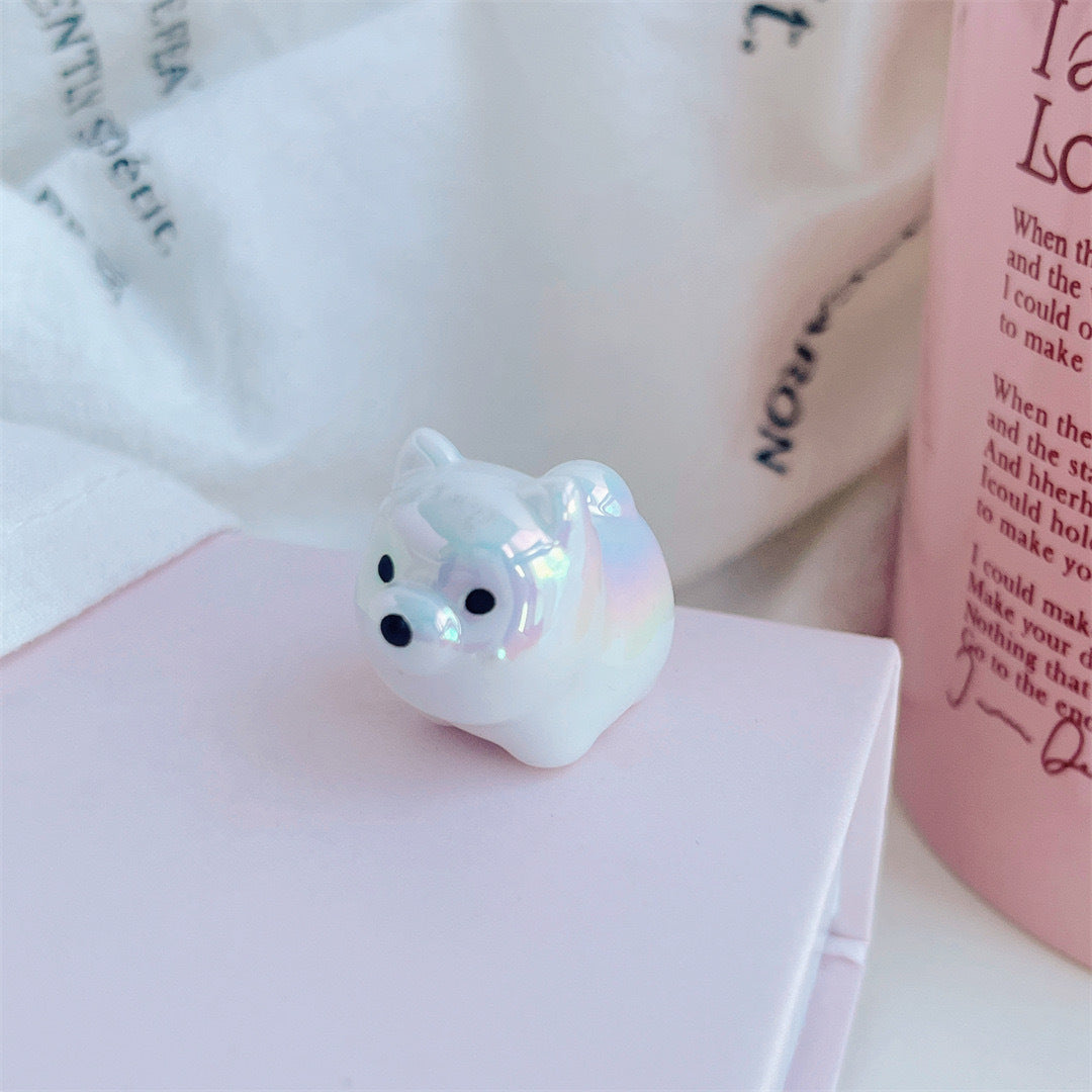 DIY beads Piglet lamb dog small animal acrylic accessories