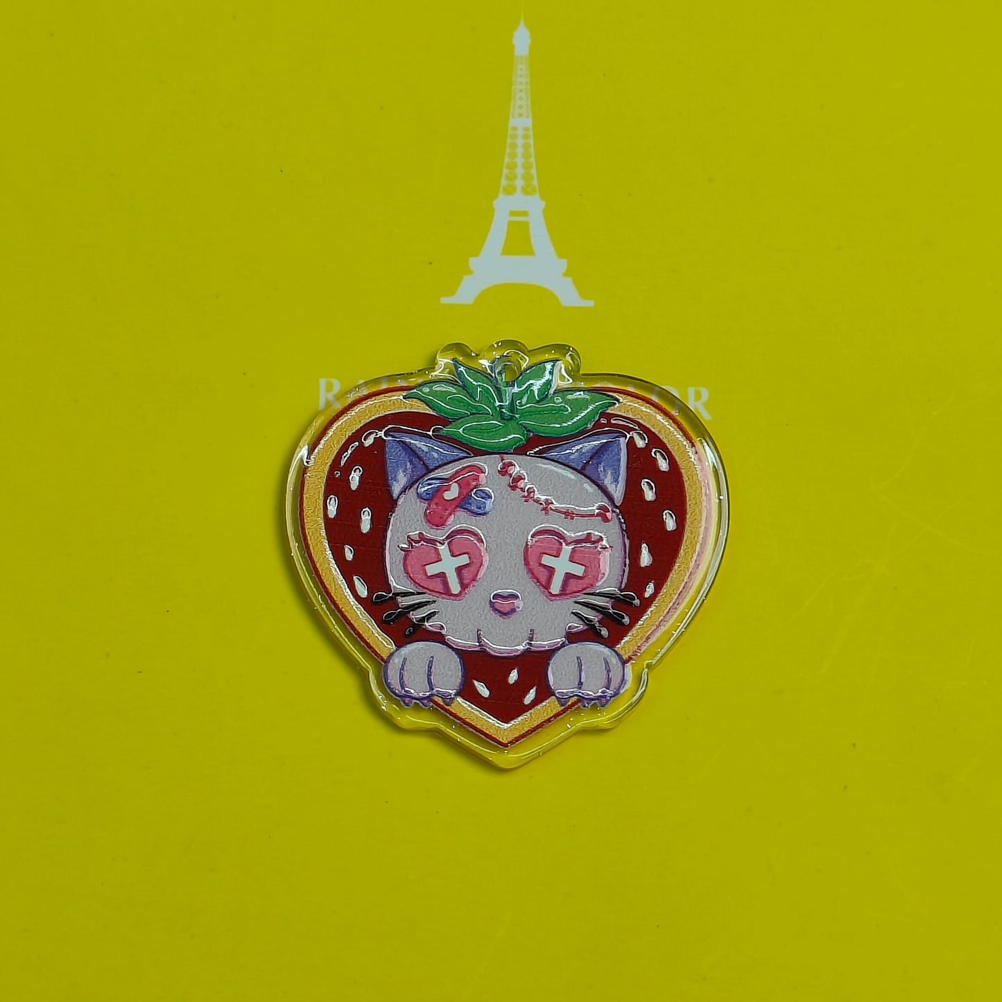 DIY Carved Acrylic Pendant with Holes Love Flower Flame Acrylic Pendant JC0007YA