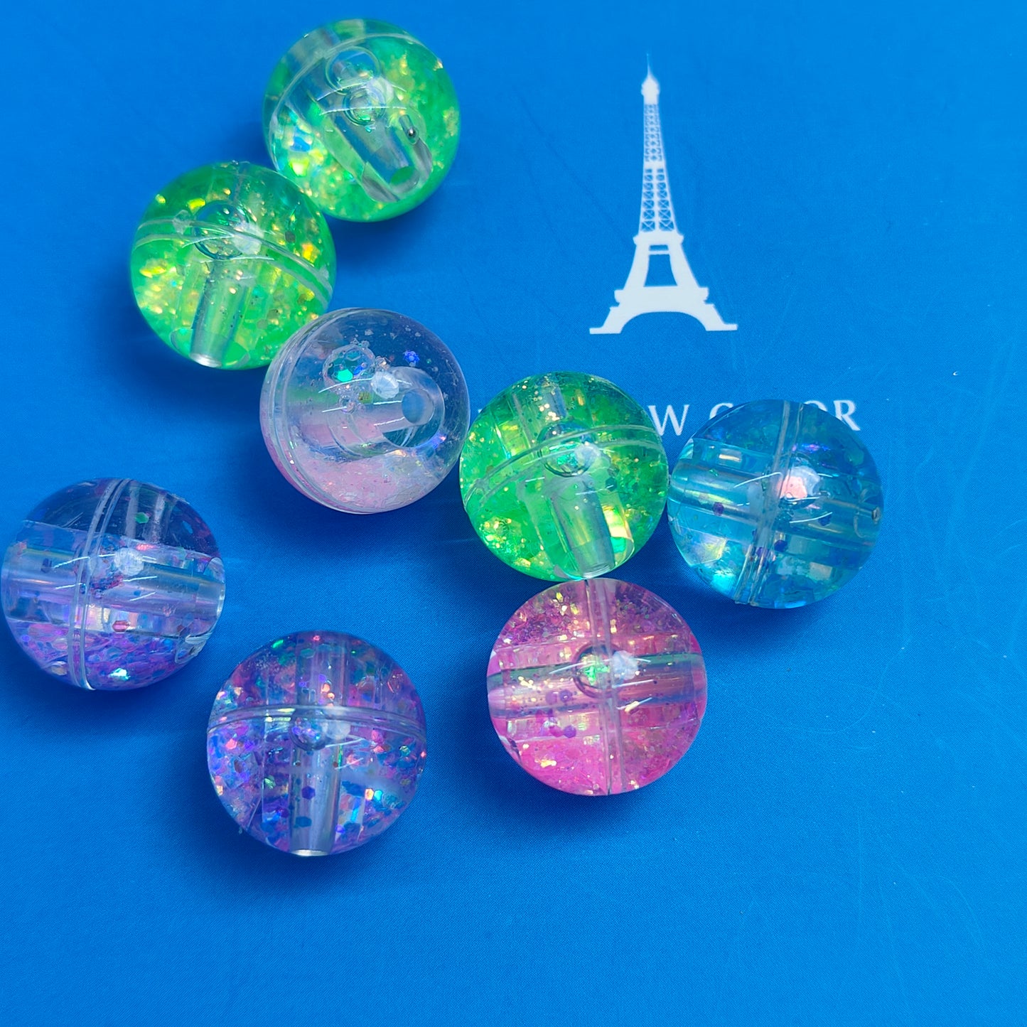 Kawaii Oil Liquid Beads For Jewelry Making DIY Decorations Phone Chain Hair Rope Sparkle Earrings Necklace Bracelet Accessories JC0001ZZ