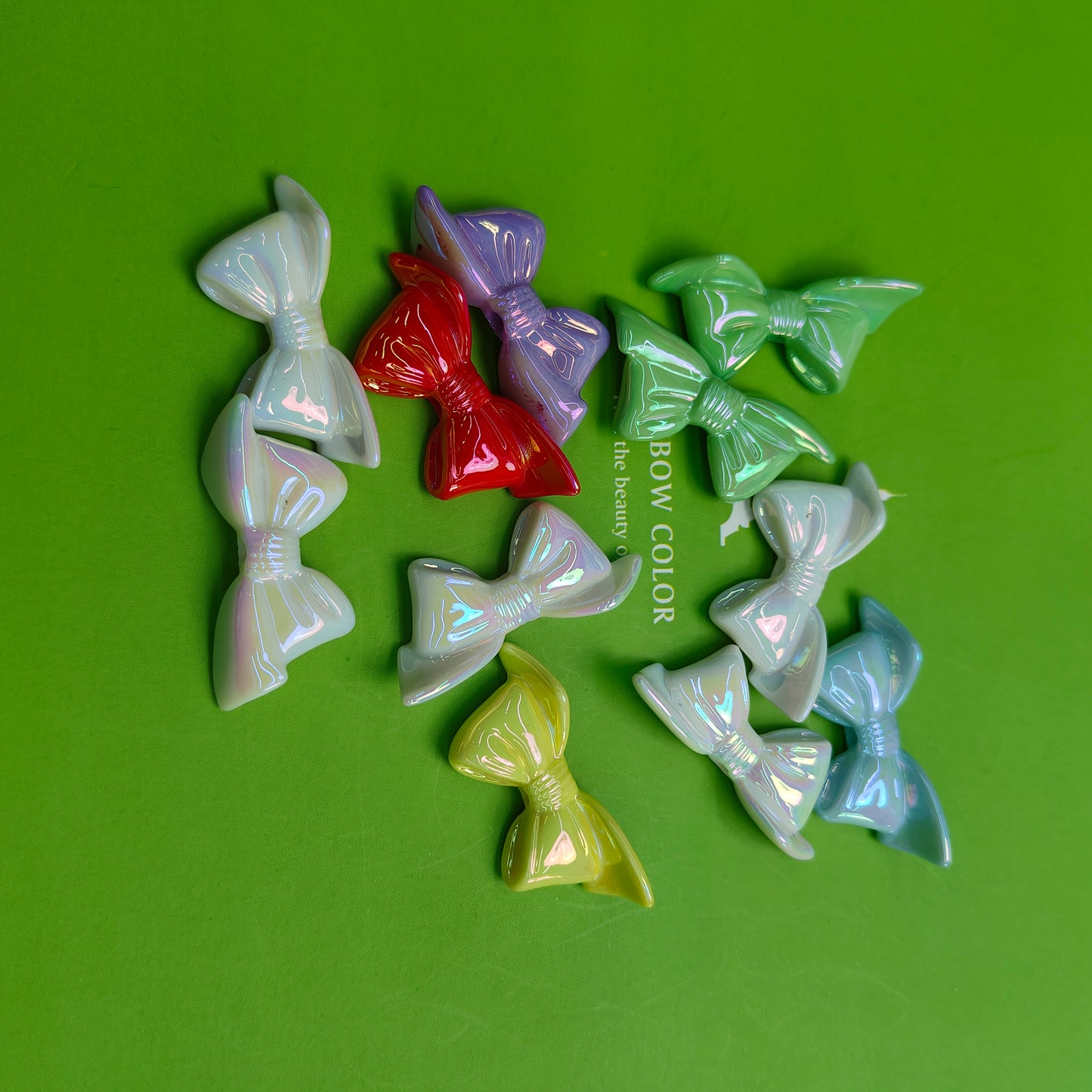 Big Specification and Small Specification cordial design jewelry Components Acrylic Bow-tie shape Do-it-yourself beads Handmade JC0006ZZ