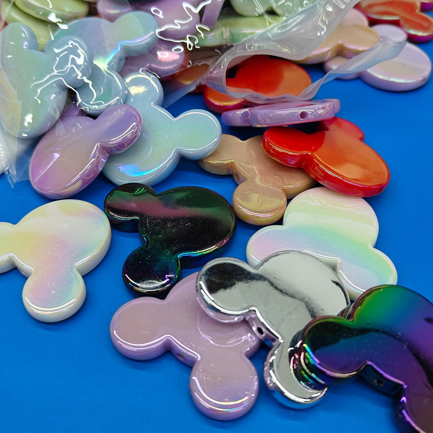 DIY Confetti Glitter Mouses Shape Shiny Sequin Glitters Resin Sparkle Chunky Sequins for DIY Mold Artwork Holiday Decoration JC0022ZZ