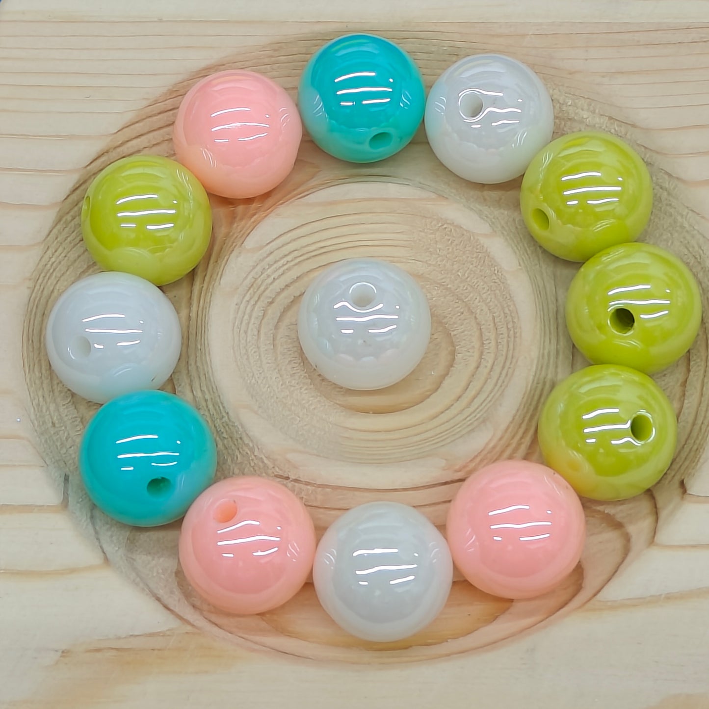 DIY Colorful Solid Color UV Beads JC0038ZZ
