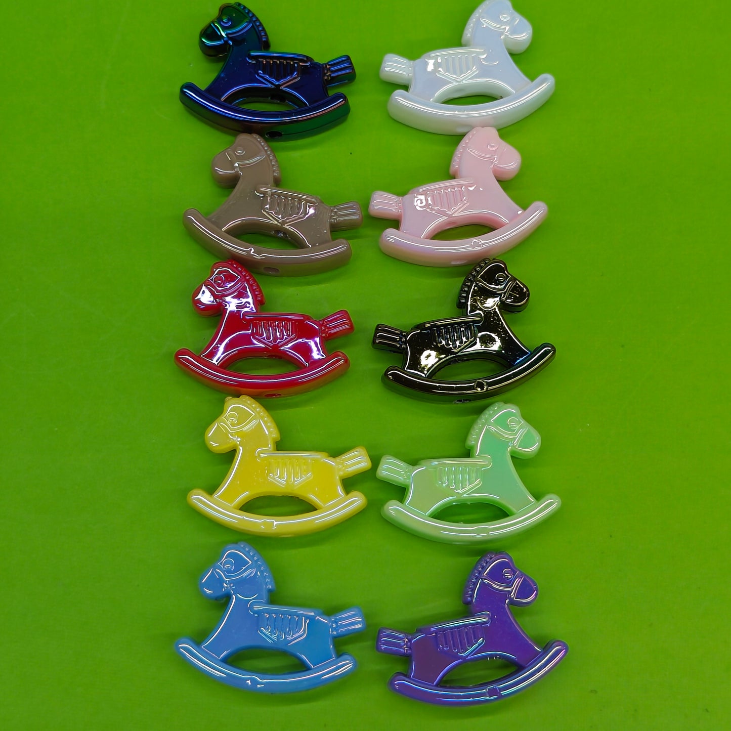 DIY Colorful Special-Shaped Children's Trojan Beads JC0033ZZ