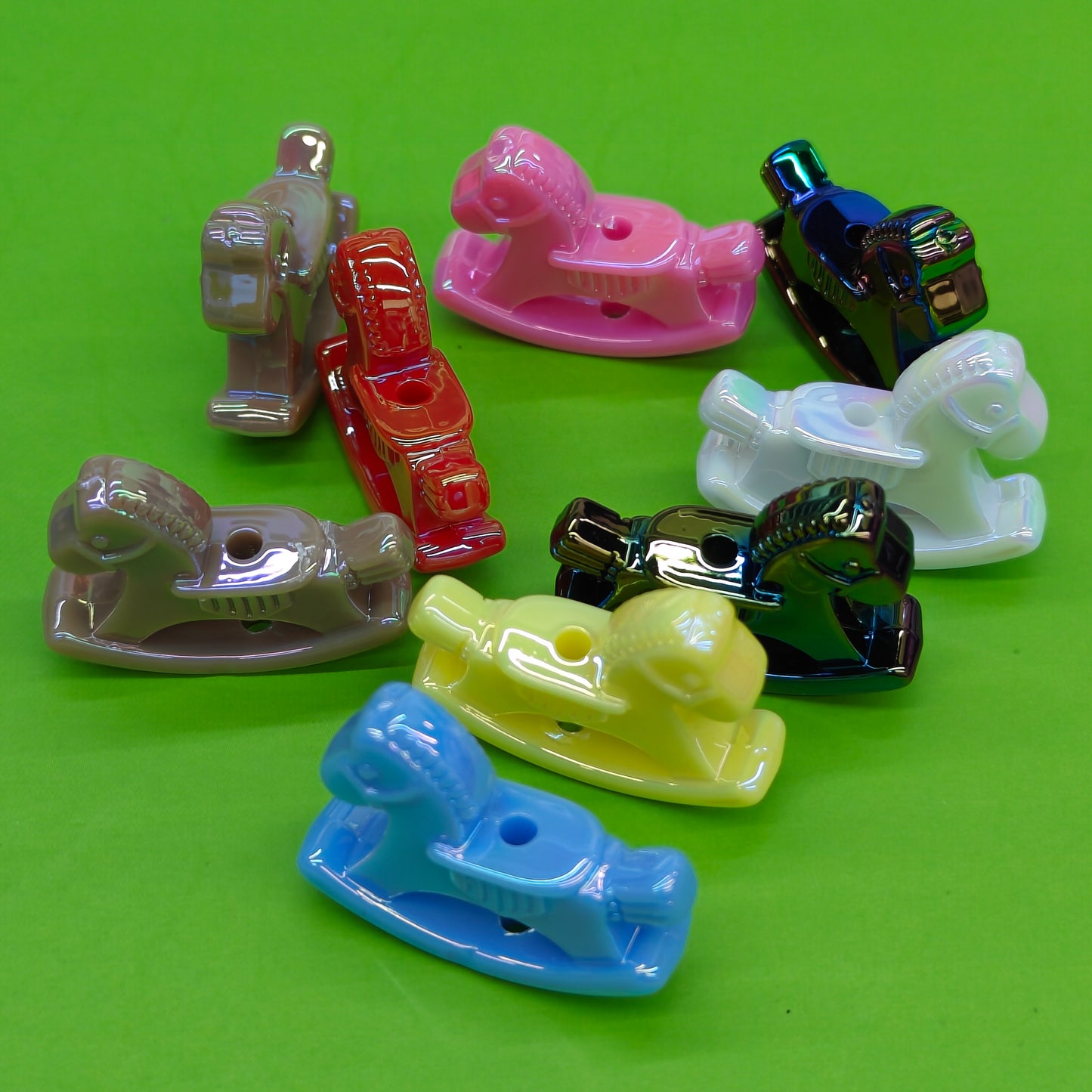 DIY Colorful Special-Shaped Children's Trojan Beads JC0033ZZ