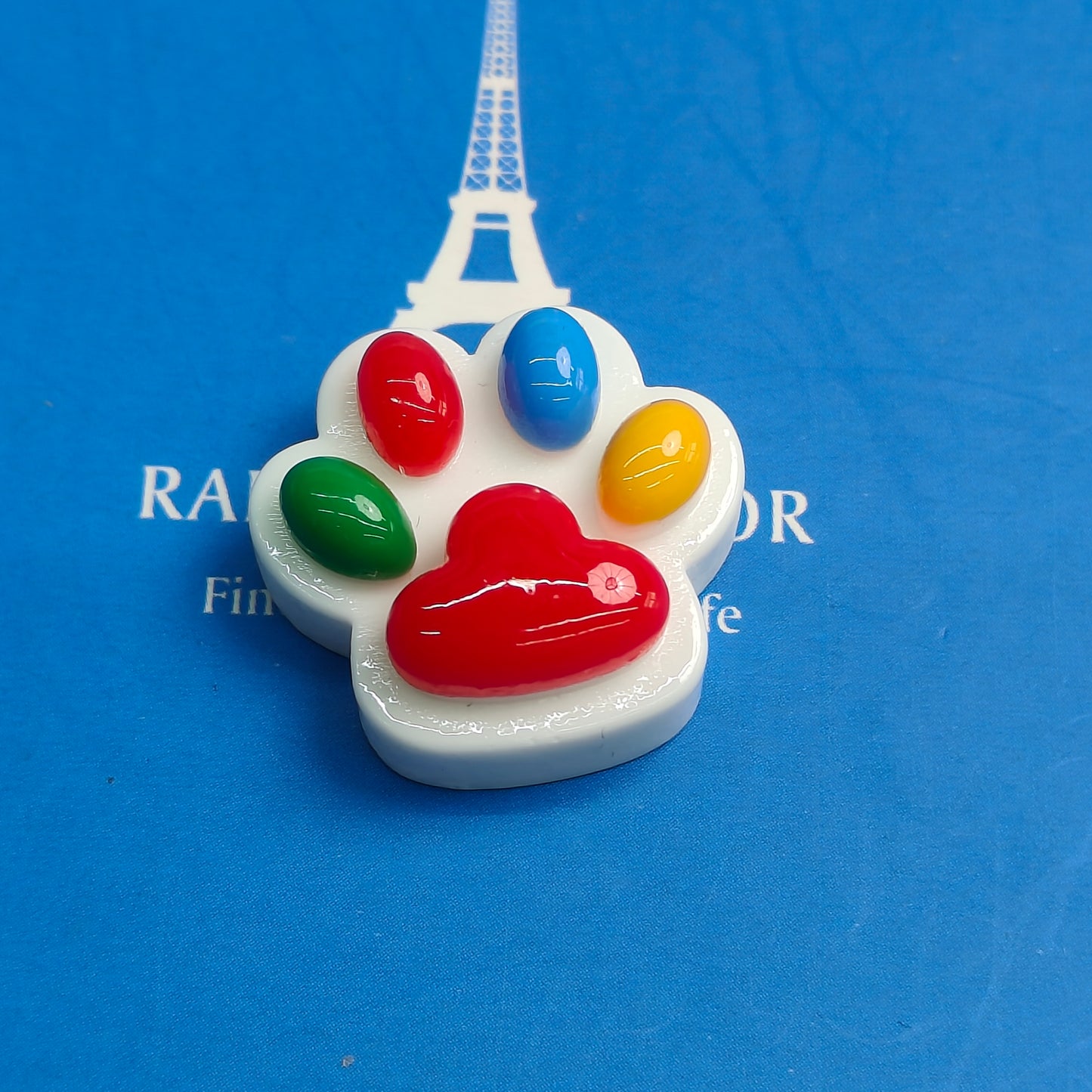DIY Resin Accessories Cream Glue Hair Clip DIY Cat Claw Palette Charms JC0002SZ