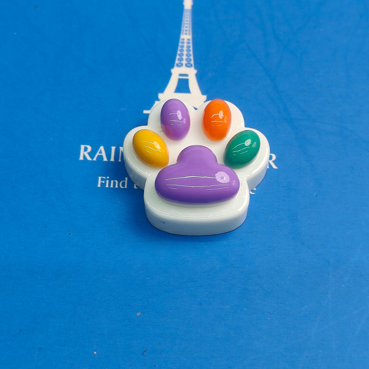 DIY Resin Accessories Cream Glue Hair Clip DIY Cat Claw Palette Charms JC0002SZ
