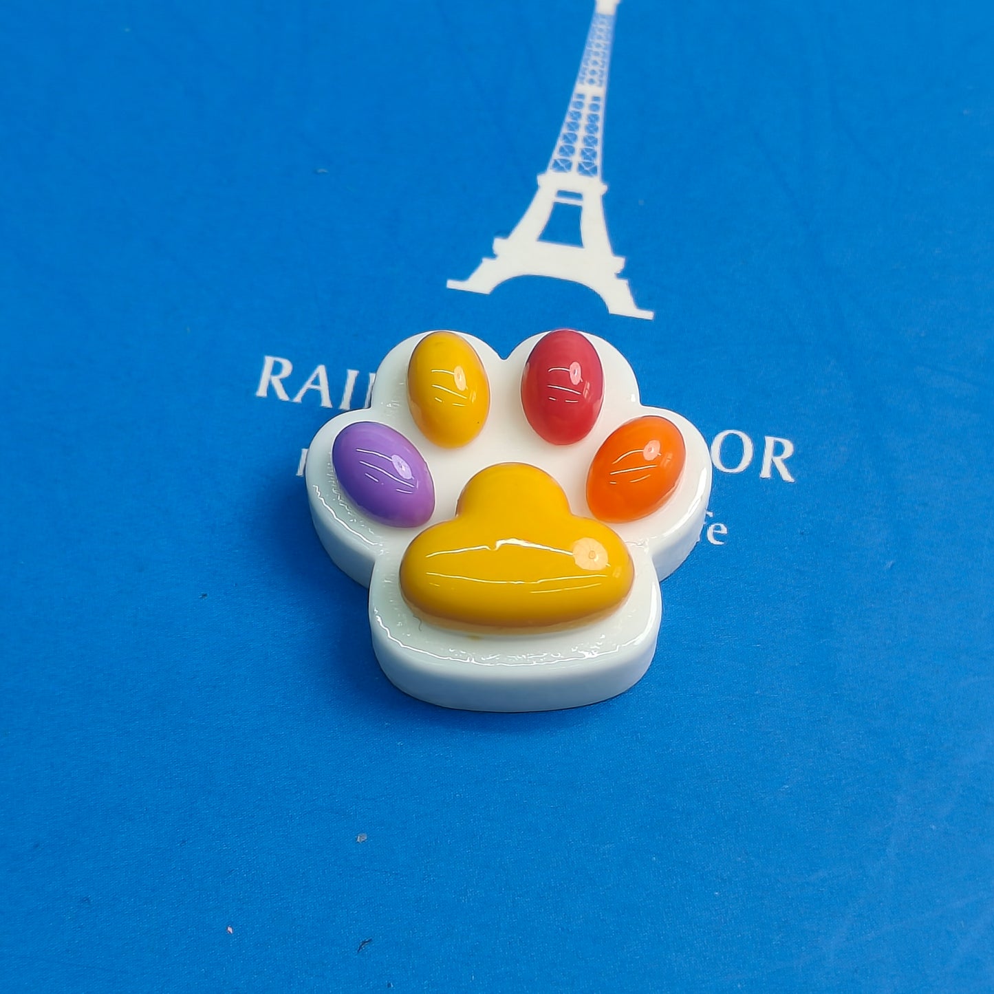 DIY Resin Accessories Cream Glue Hair Clip DIY Cat Claw Palette Charms JC0002SZ