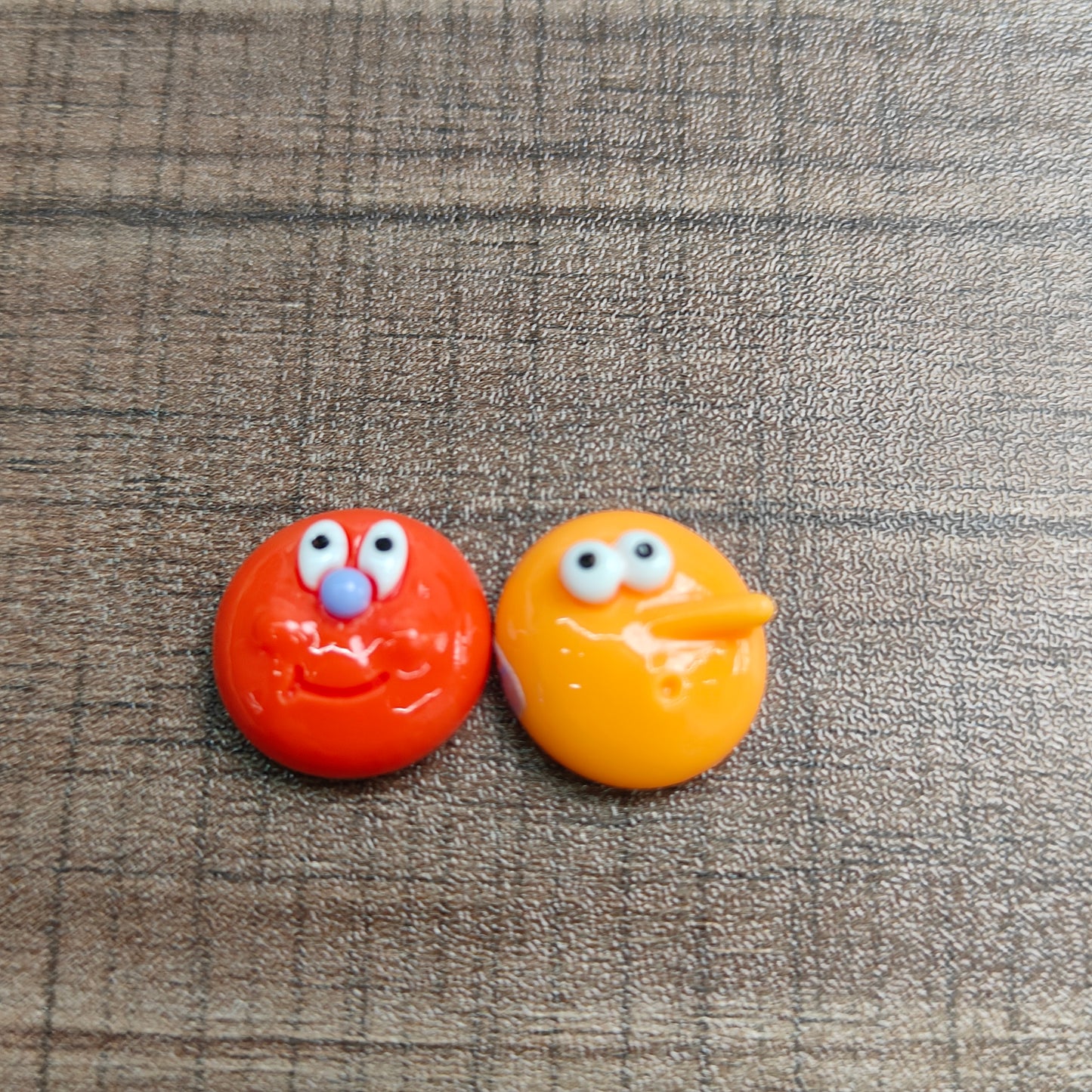 DIY Cartoon Human Face Bean Resin Accessories JC0006SZ
