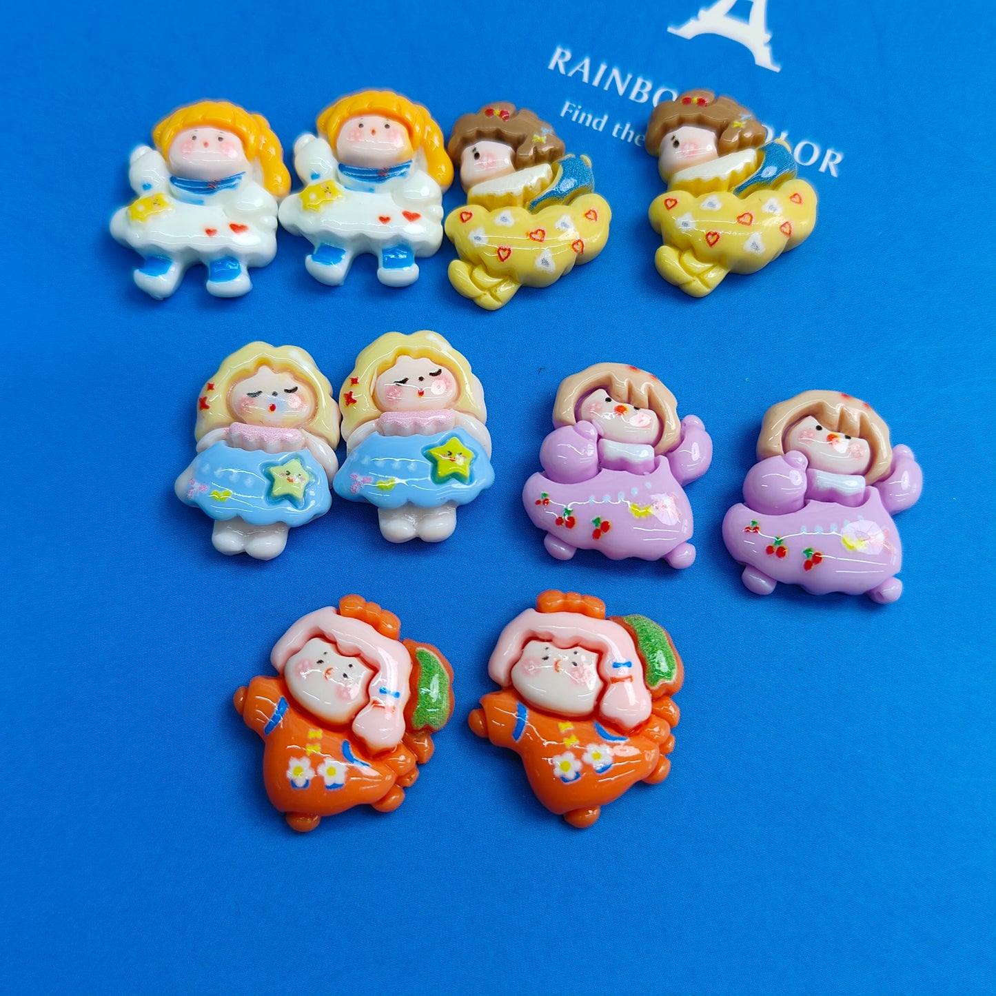 DIY Resin Accessories Cream Gum Cute Girl Charms JC0008SZ