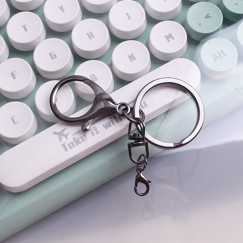 Keychain Keychain Long Lobster Clasp Key Hook Keychain for Jewelry Making Looking for DIY Keychain Accessories JC0015PJ