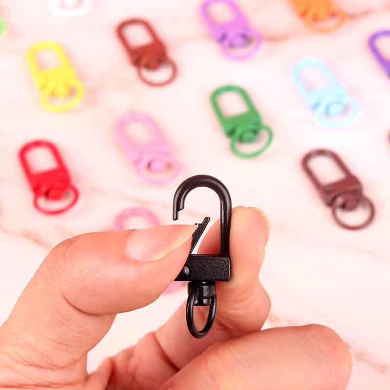 Metal Paint Color Key 8-Shaped Buckle Spray Paint U-Shaped Small Door Buckle Pendant JC0005PJ