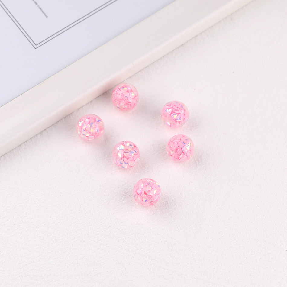 16MM interior colored sequin beads DIY accessories