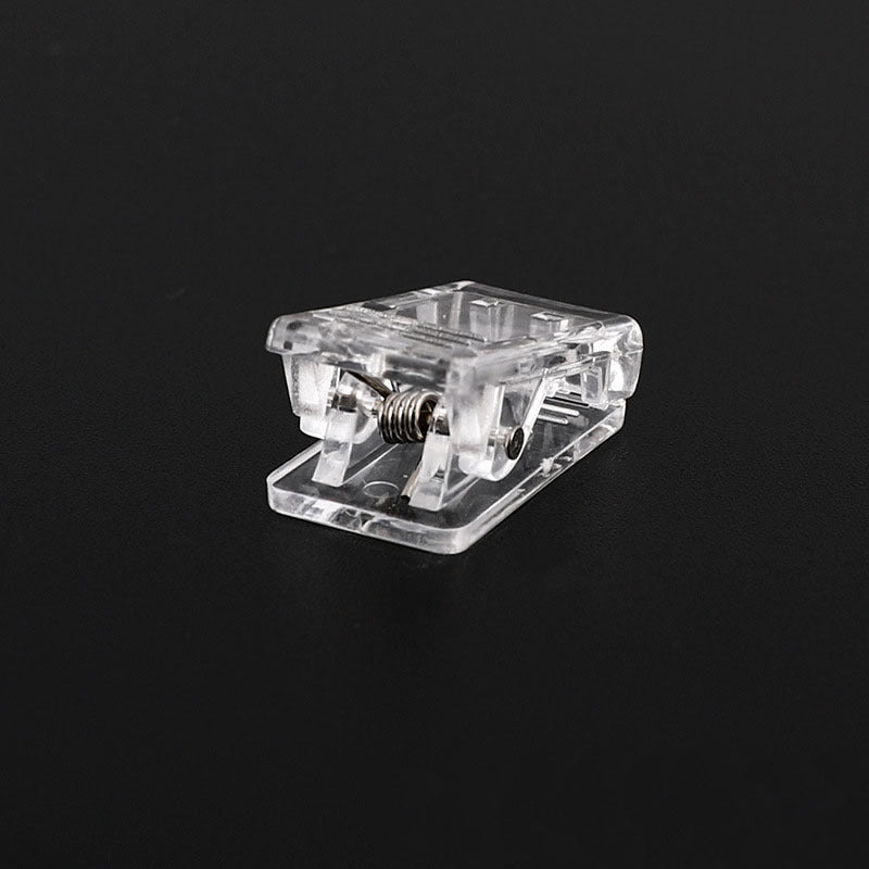 200Pcs Clear Plastic Clips for Hanging Photos - Small Paper Clips for ...