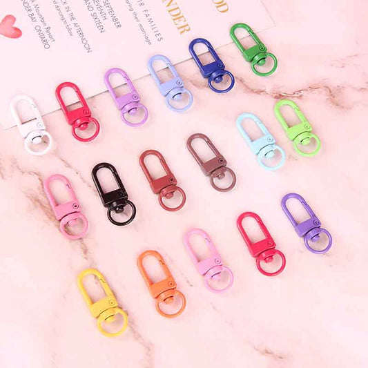 Metal Paint Color Key 8-Shaped Buckle Spray Paint U-Shaped Small Door Buckle Pendant JC0005PJ